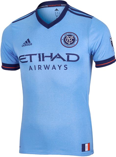 adidas NYCFC Authentic Home Jersey - 2017-18 | Adidas, Jersey, Soccer ...