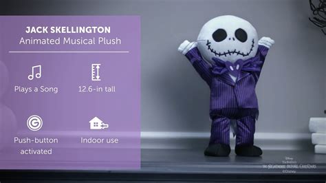 JACK SKELLINGTON | Animated Musical Plush - YouTube