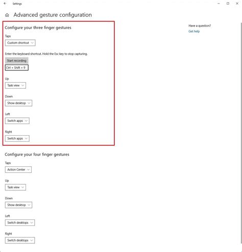 How to customize 'Precision Touchpad' settings on Windows 10 | Windows ...