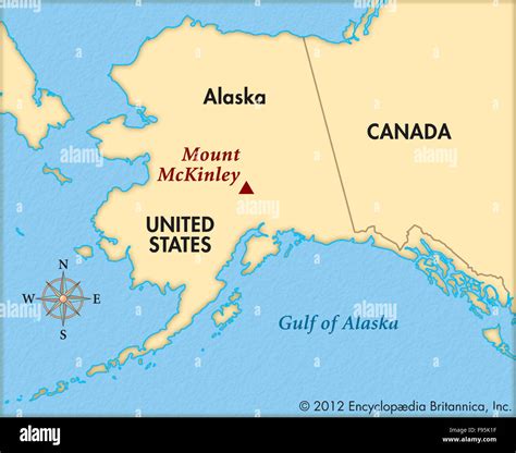 Mount Mckinley Denali National Park Map