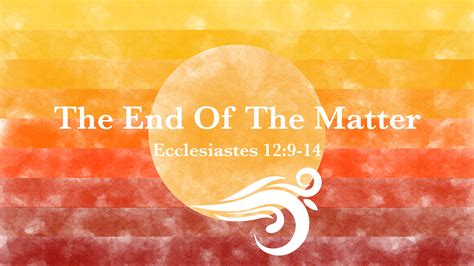 Ecclesiastes — Sermon Series — Antioch Church