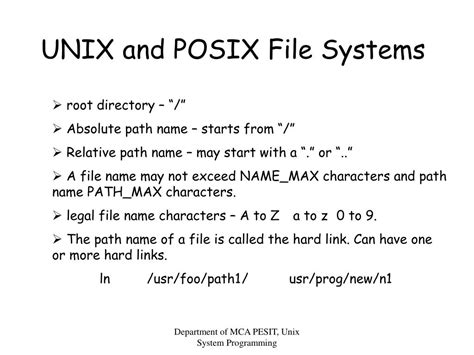 PPT - UNIX FILES PowerPoint Presentation, free download - ID:1003561