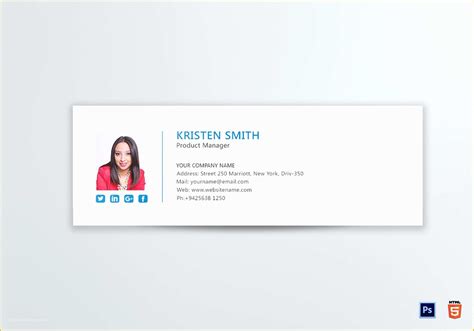 Professional Email Signature Templates Free Of Cool Email Signatures ...