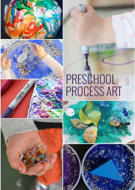 11 PROCESS ART PROJECTS FOR PRESCHOOLERS - Kids Activities | Preschool ...