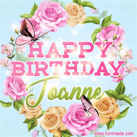 Happy Birthday Joanne GIFs - Download on Funimada.com