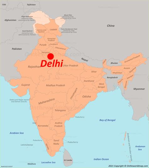 Map India New Delhi – Get Map Update