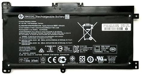 BK03XL Laptop Battery for HP Pavilion X360 M Convertible 14m-ba0xx 14 ...