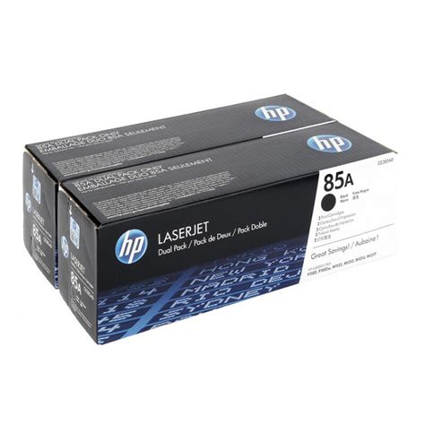 HES Supplies: HP 85A (CE285A) Black Toner Cartridge, 2 Toner Cartridges ...