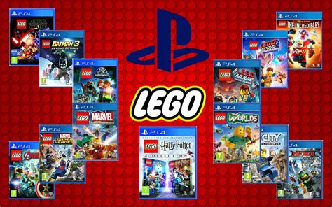 LEGO PS4 PS5 Games New Sealed LEGO Sony PlayStation Movie Game Range ...