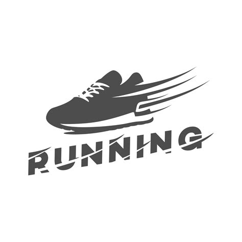 logo shoes running vector template illustration 7794731 Vector Art at ...