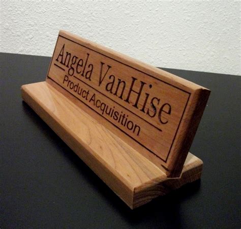 Office Desk Sign Personalized Business Professional Customized