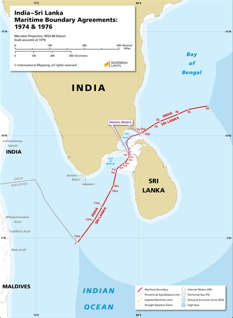 India–Sri Lanka Maritime Boundary | Sovereign Limits