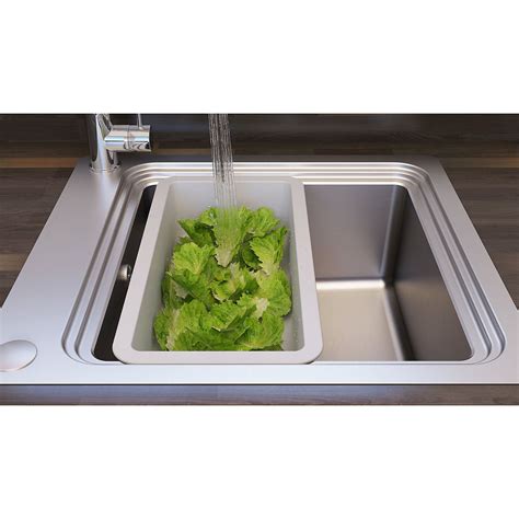 Romesco 1 bowl Brushed Stainless steel Sink | Brushed stainless steel ...