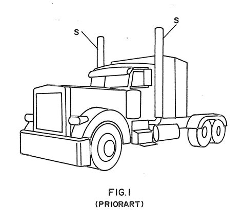 How To Draw A Semi Truck Easy - Drawing Word Searches