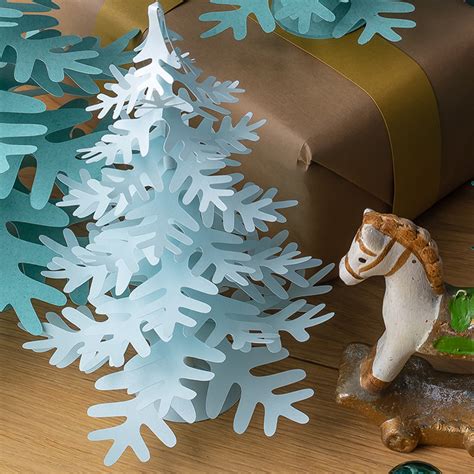 Printable 3d Paper Christmas Trees