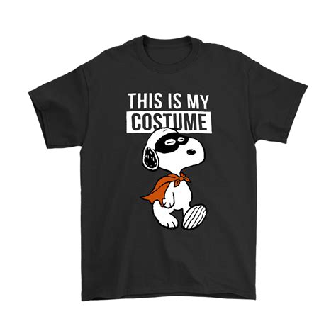 This Is My Costume Happy Halloween Masked Marvel Snoopy Shirts – The ...