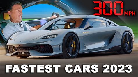 The 15 fastest cars in the world 2023!