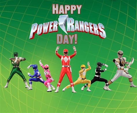 Happy Power Rangers Day! by 22Tjones on DeviantArt