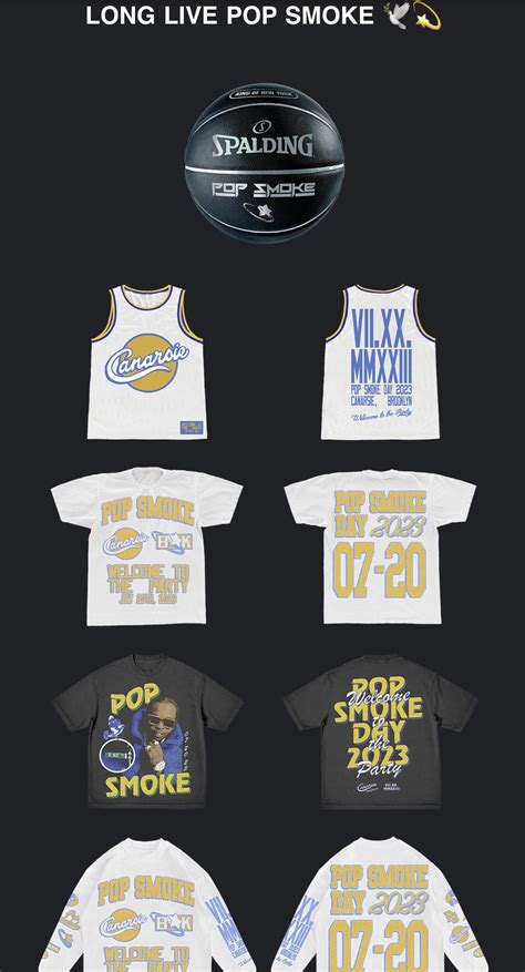 New Pop Merch : r/PopSmoke