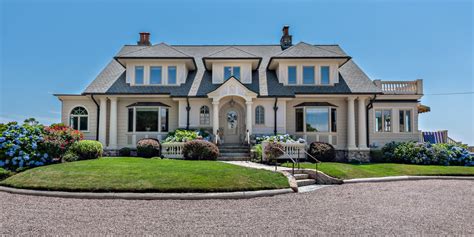 Rhode Island Mansion With Rare Beachfront Access Lists for $32.5 ...