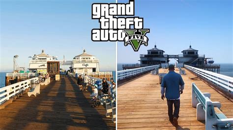 New video compares GTA 5 locations with their real-life counterparts