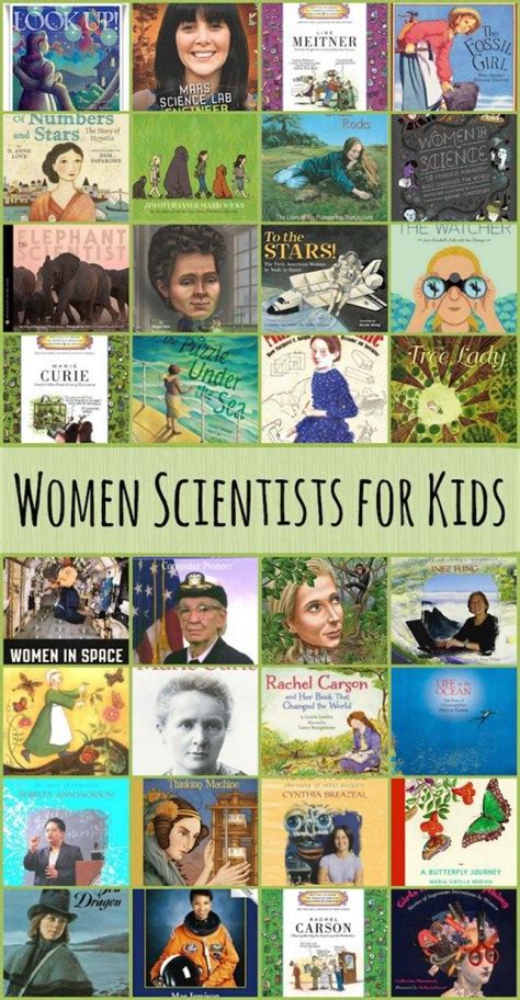 A Collection of Children's Books about Women Scientists (With images ...