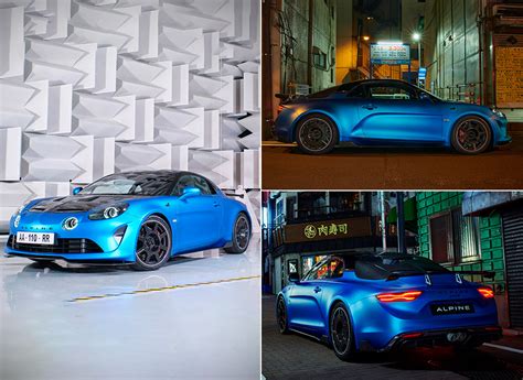 Alpine A110 R Fernando Alonso Edition Debuts in Racing Matte Blue ...