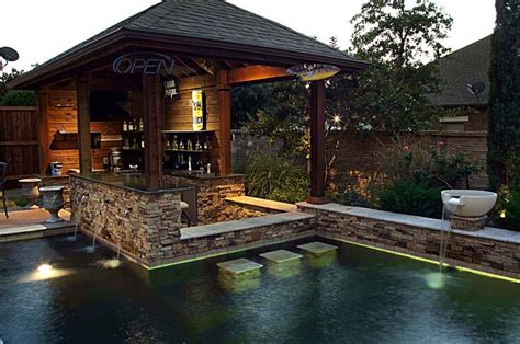 Swim Up Bar Pool Ideas