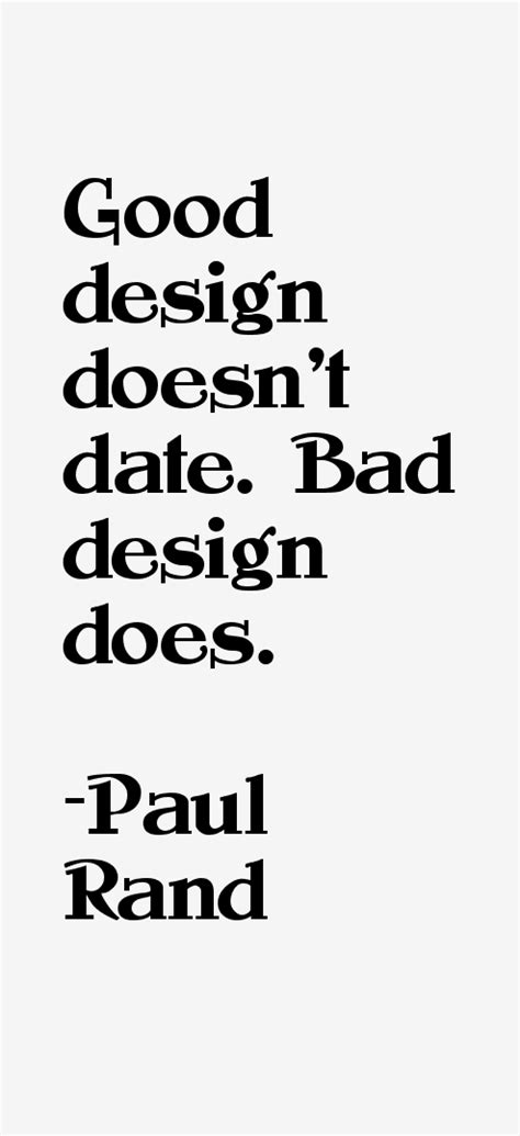 Paul Rand Quotes & Sayings