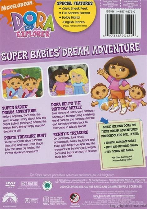 Dora The Explorer: Super Babies' Dream Adventure (DVD 2009) | DVD Empire