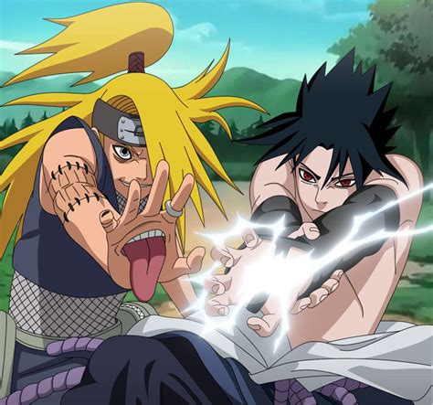 Deidara vs. Sasuke - Naruto Shippuuden Photo (18622806) - Fanpop