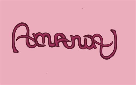 My first ambigram using art software : r/ambigrams