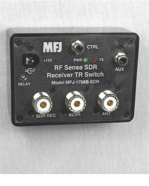 MFJ-1708B-SDR RF Sensing Transceiver/Receiver Switch with SO-239 ...