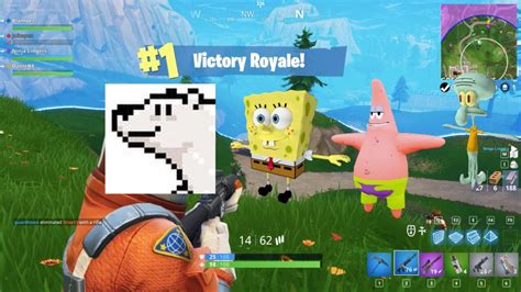 Spongebob T-pose in Fortnite!?!?!?!?!? - YouTube