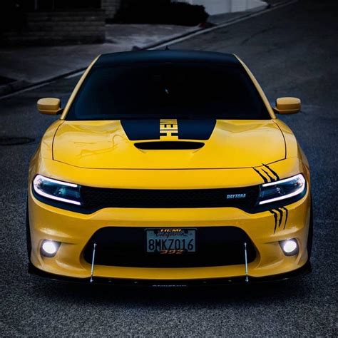 2015-2019 Dodge Charger Front Splitter V1 (Scatpack/Hellcat/Daytona ...