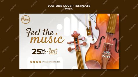 Free PSD | Music event youtube cover template