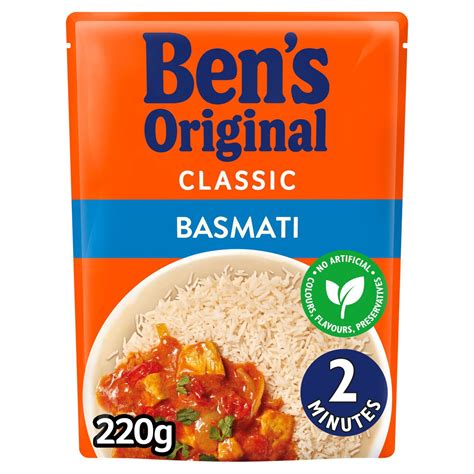 Bens Original Basmati Microwave Rice 220g | Zoom