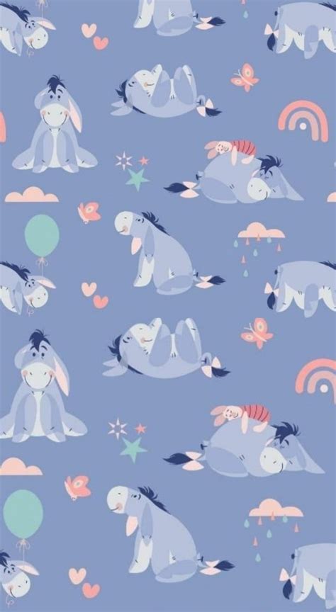 Eeyore wallpaper cute 💕 | Winnie the pooh pictures, Eeyore, Disney ...