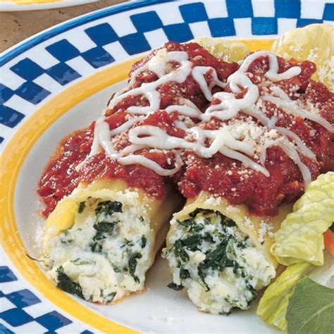 Spinach Cheese Manicotti Recipe: How to Make It