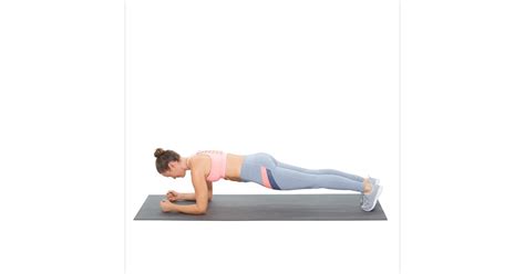 Elbow Plank | Plank Challenge Workout | POPSUGAR Fitness Photo 2