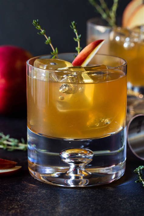 Fresh apple cider and bourbon makes a tasty combination in these ...