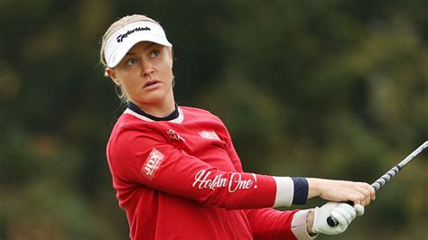 LPGA Tour: Charley Hull just one off the pace after third round in ...