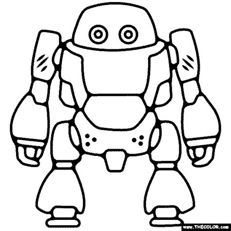 6400 Collections Coloring Pages Robot Best HD - Coloring Pages Printable