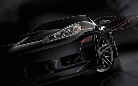 🔥 Download Black Car Racing Games Wallpaper Image Featuring Gran ...