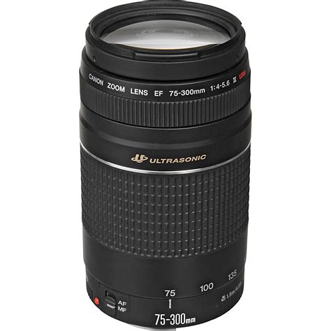 Canon EF 75-300mm f/4-5.6 III USM Lens (Refurbished) 6472A002B