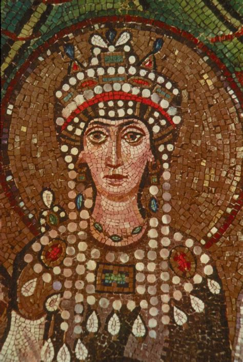 Here is another mosaic piece from the Byzantine time. Here we see ...