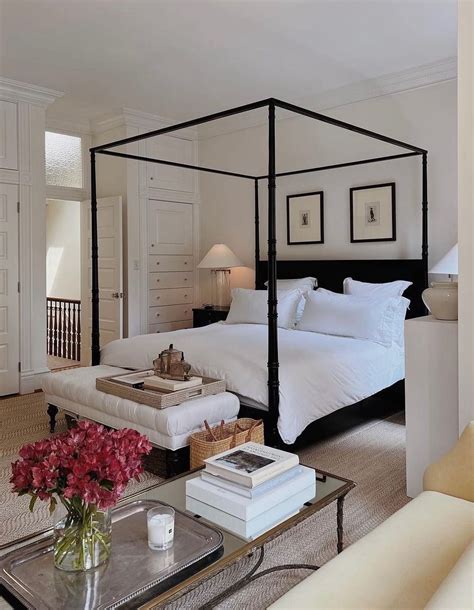 Josephine Black Metal Four Poster Canopy Bed — Doorman | atelier-yuwa ...