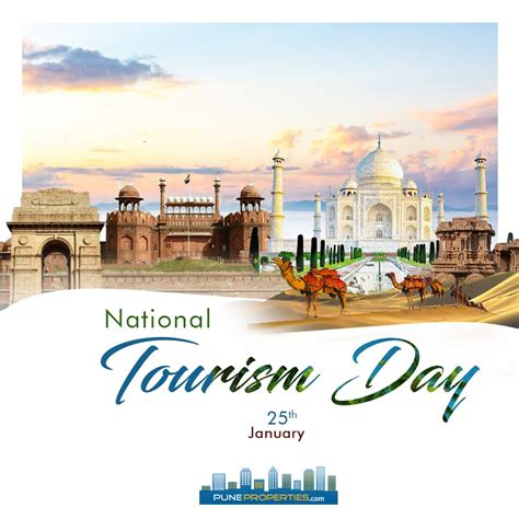 National Tourism Day is celebrated to encourage more tourism in India ...