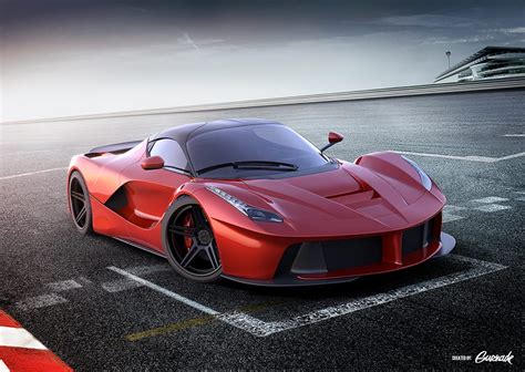 Render: 2014 Ferrari LaFerrari With ADV.1 Wheels - GTspirit