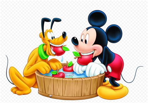 HD Mickey And Pluto Friends Cartoon Characters PNG | Citypng